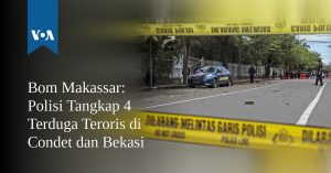 Polisi Tangkap 4 Terduga Teroris di Condet dan Bekasi